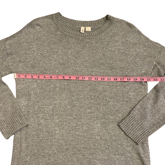 Moth by Anthropologie Gray Knit Layered Tunic Sweater - Picture 5 of 9